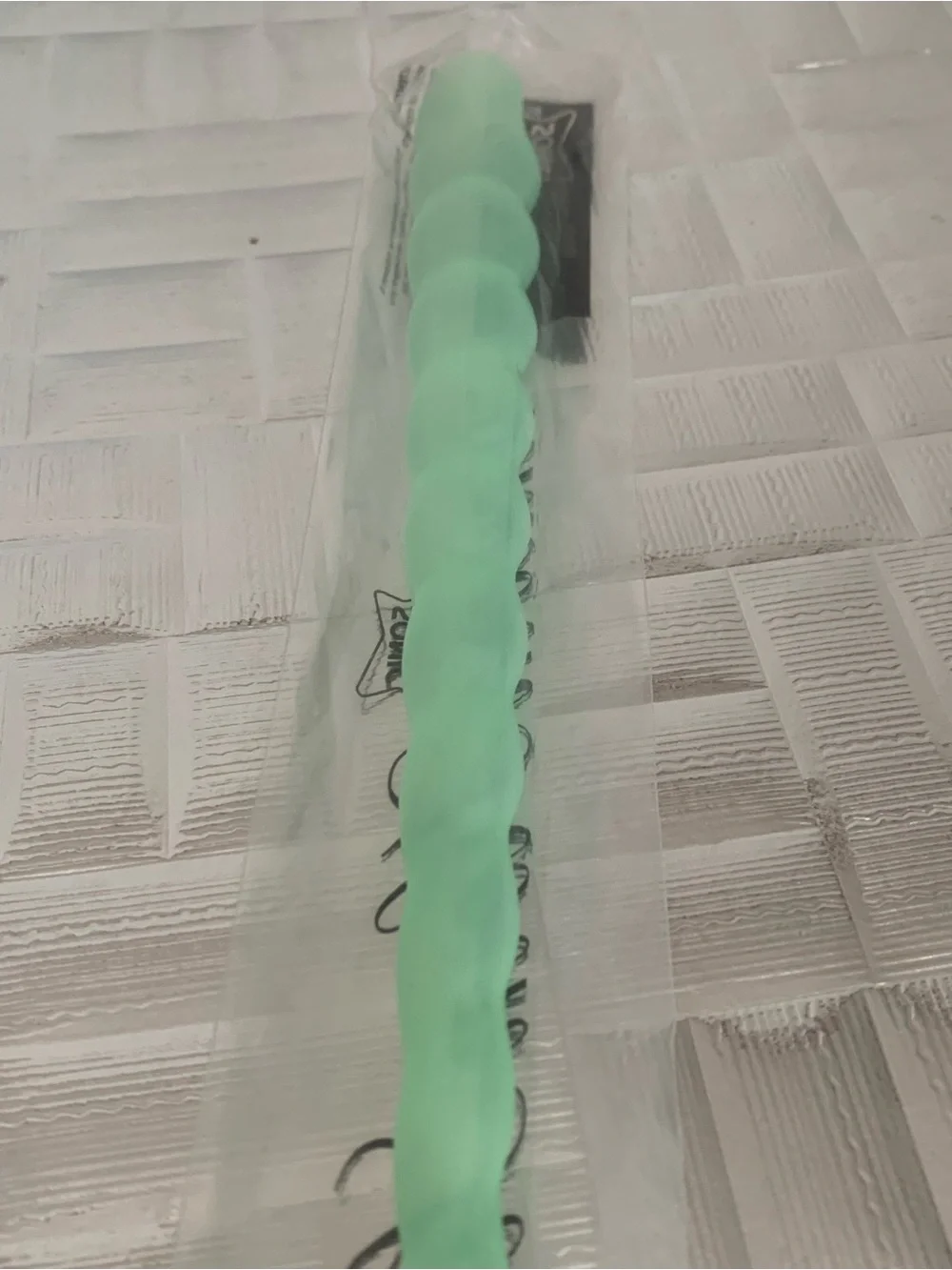 Sonic UNICORN Horn Straw - Hard To find Collectible Green  NEW